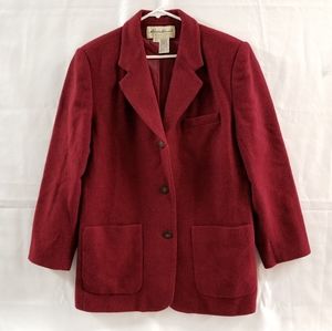 Eddie Bauer women's wool Blazer M